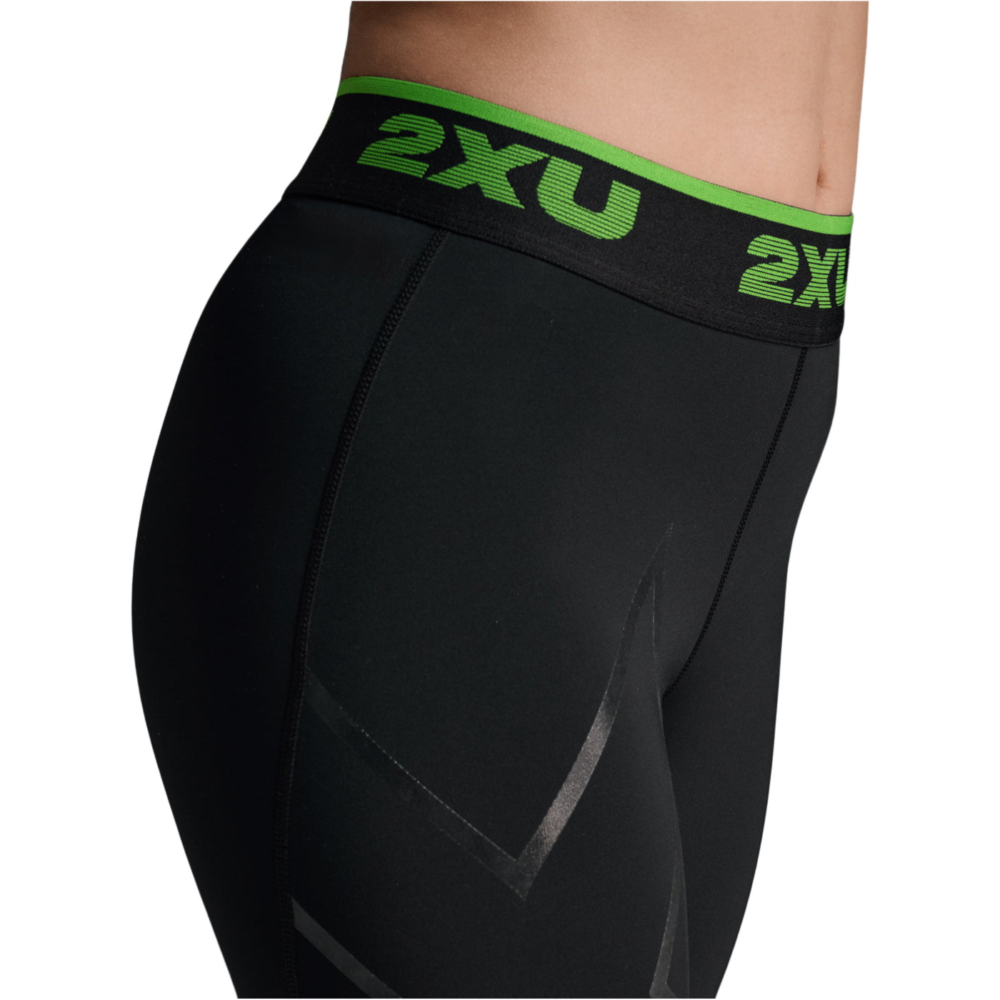 2026 2XU Womens Refresh Recovery Comp Tights WA4420B - Black / Nero